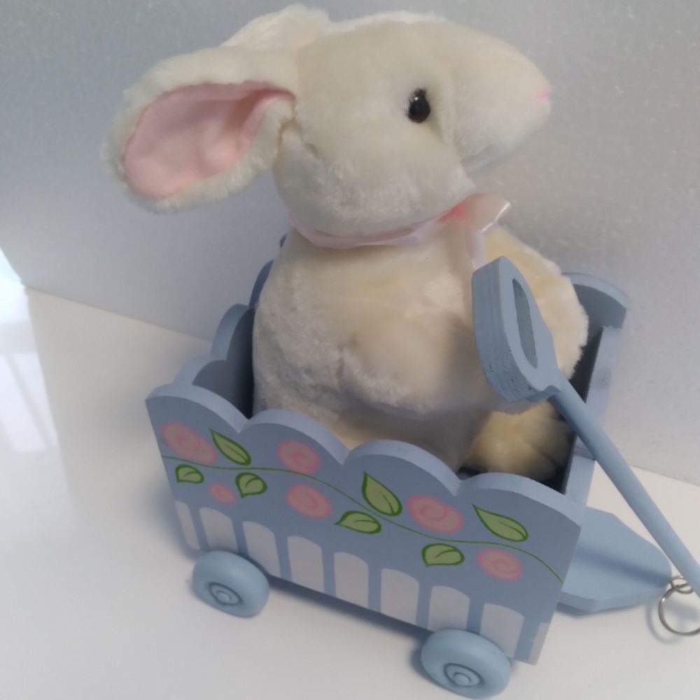 Easter bunny wagon gift